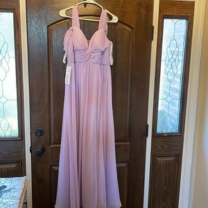 Azazie lilac dress size 4